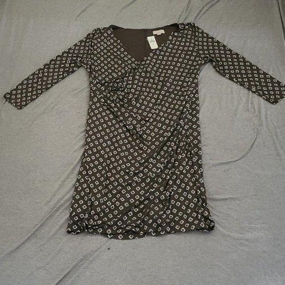 Loft Gray Maternity Dress - Picture 4 of 7